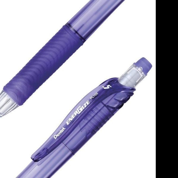 LAPICERO 0.5MM ENERGIZE-X PENTEL PL105V GRIP VIOL E12 C576